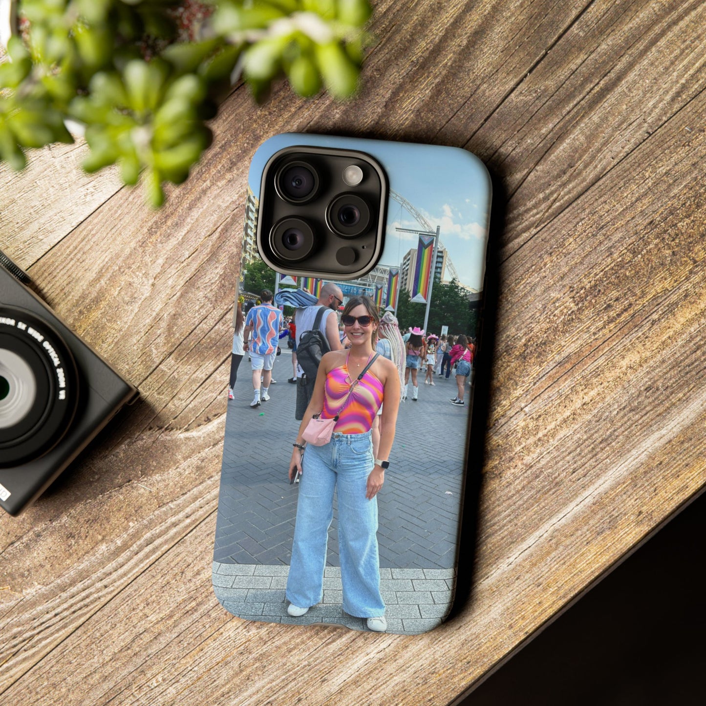 Colorful Phone Case, Vibrant iPhone Cover, Perfect for Summer Festivals, Gift for Music Lovers, Trendy Phone Accessory, Customizable Design