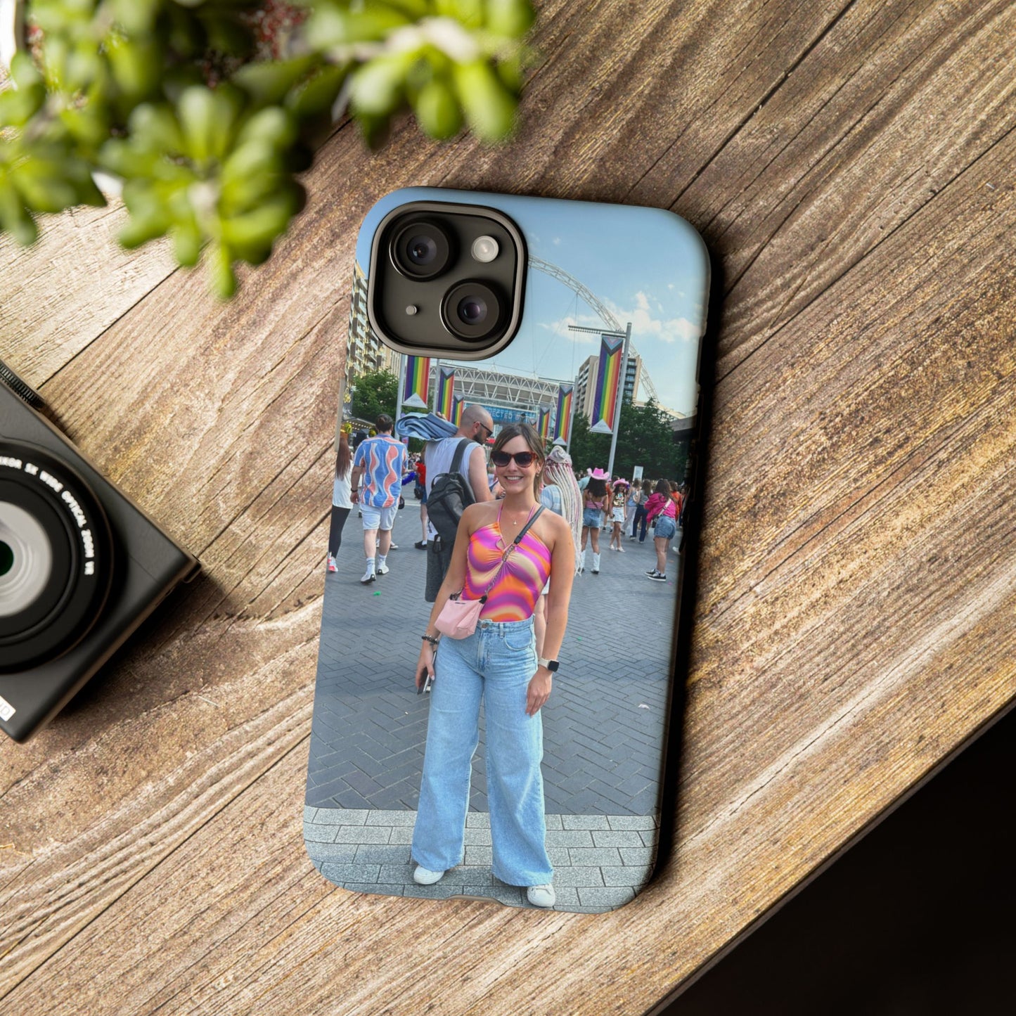 Colorful Phone Case, Vibrant iPhone Cover, Perfect for Summer Festivals, Gift for Music Lovers, Trendy Phone Accessory, Customizable Design