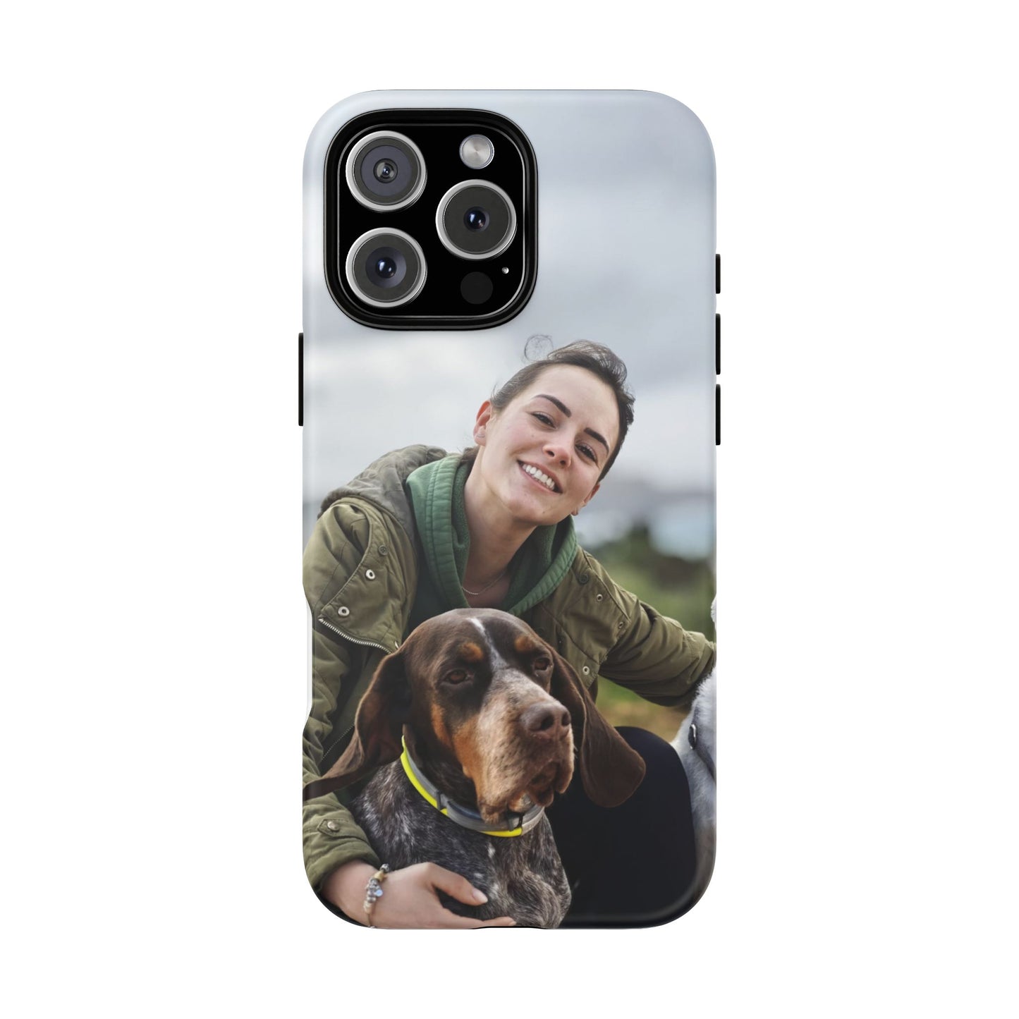 Custom Tough Phone Case, Personalized Pet Photo Case, Durable Dog Lover Gift, Unique Phone Accessory, Ideal for Pet Owners
