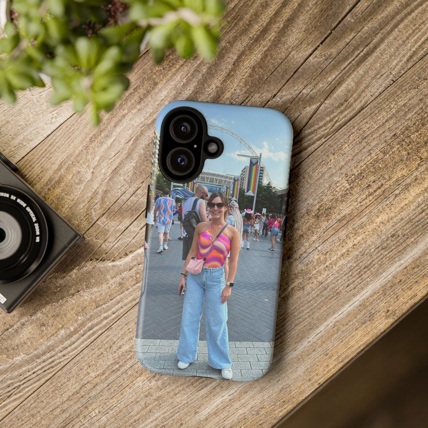 Colorful Phone Case, Vibrant iPhone Cover, Perfect for Summer Festivals, Gift for Music Lovers, Trendy Phone Accessory, Customizable Design
