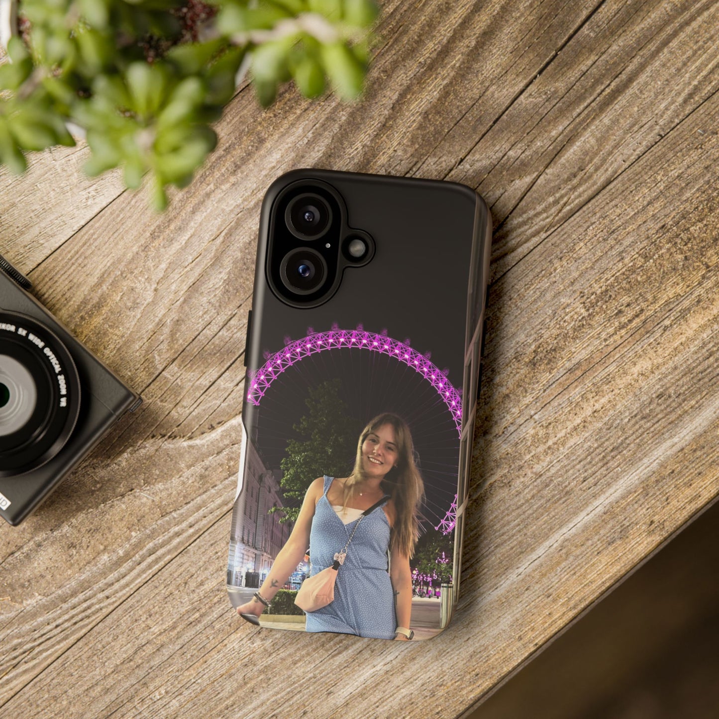 Personalized Phone Case with London Eye Design, Gifts for Her, Custom Cases