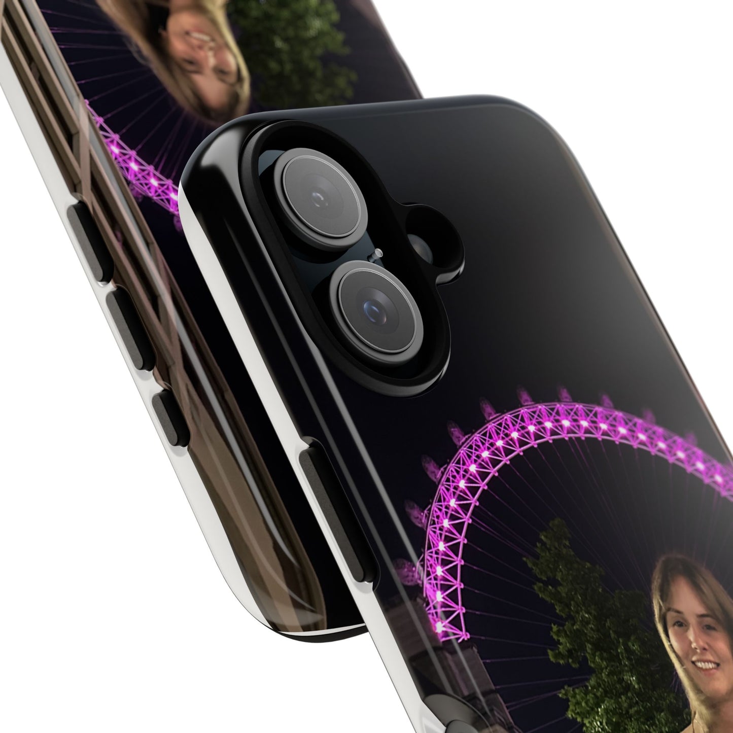 Personalized Phone Case with London Eye Design, Gifts for Her, Custom Cases