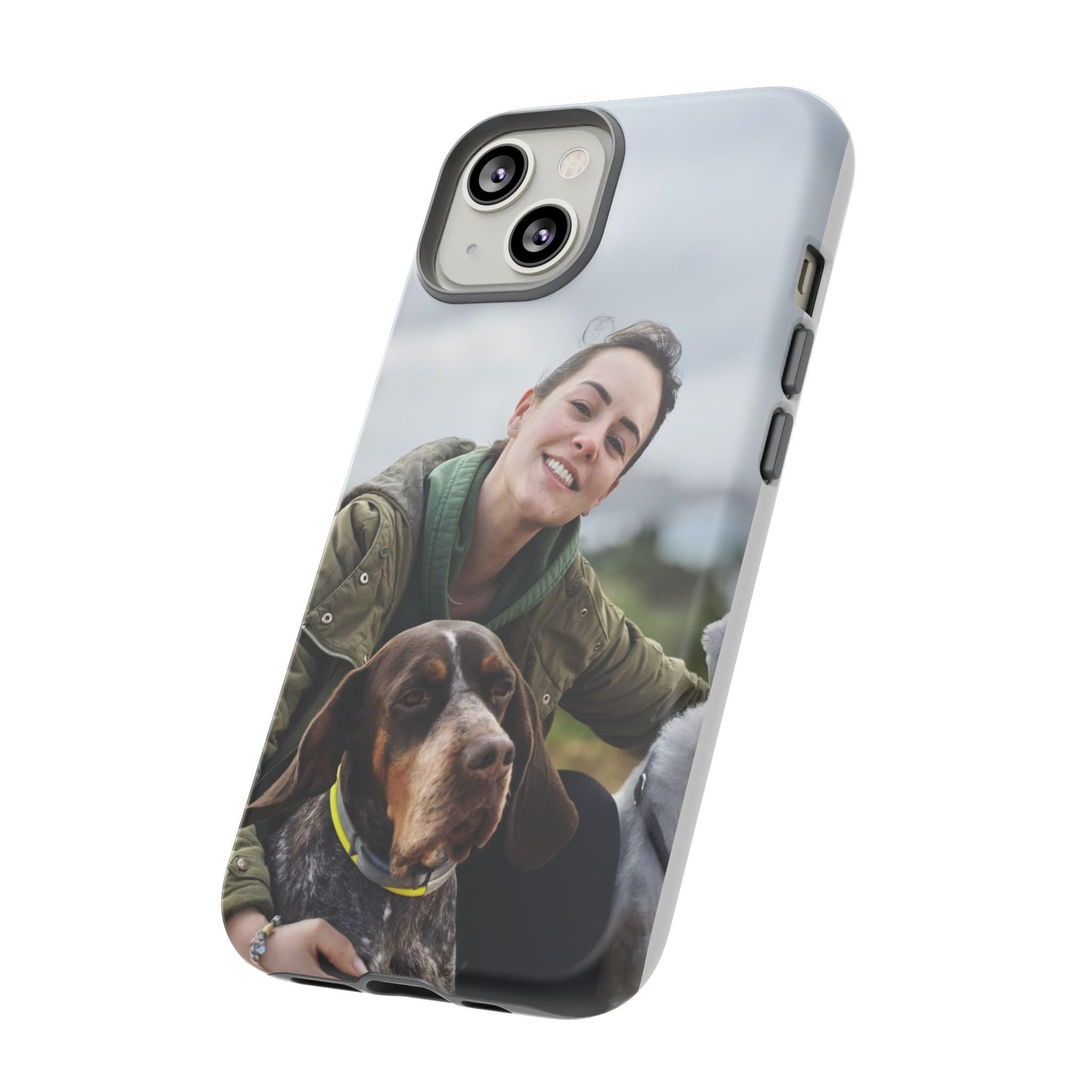 Custom Tough Phone Case, Personalized Pet Photo Case, Durable Dog Lover Gift, Unique Phone Accessory, Ideal for Pet Owners