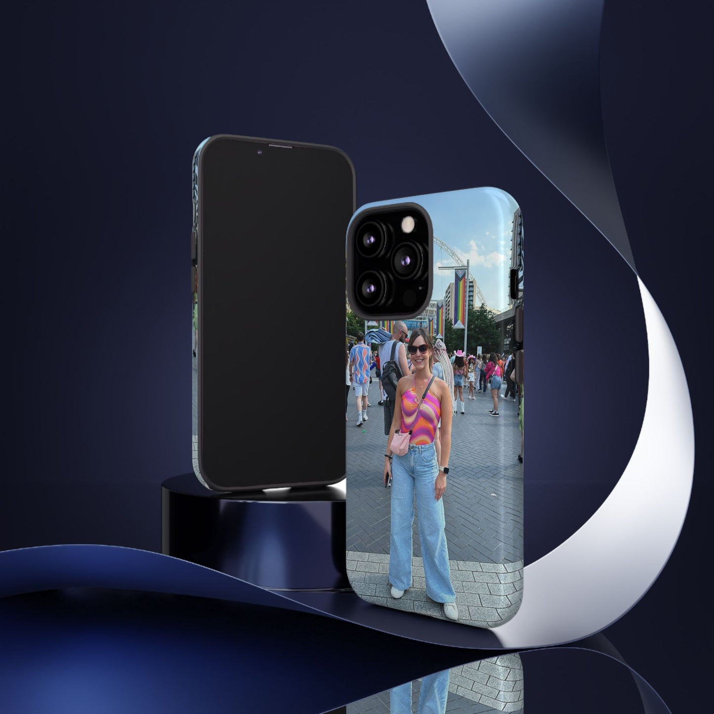 Colorful Phone Case, Vibrant iPhone Cover, Perfect for Summer Festivals, Gift for Music Lovers, Trendy Phone Accessory, Customizable Design