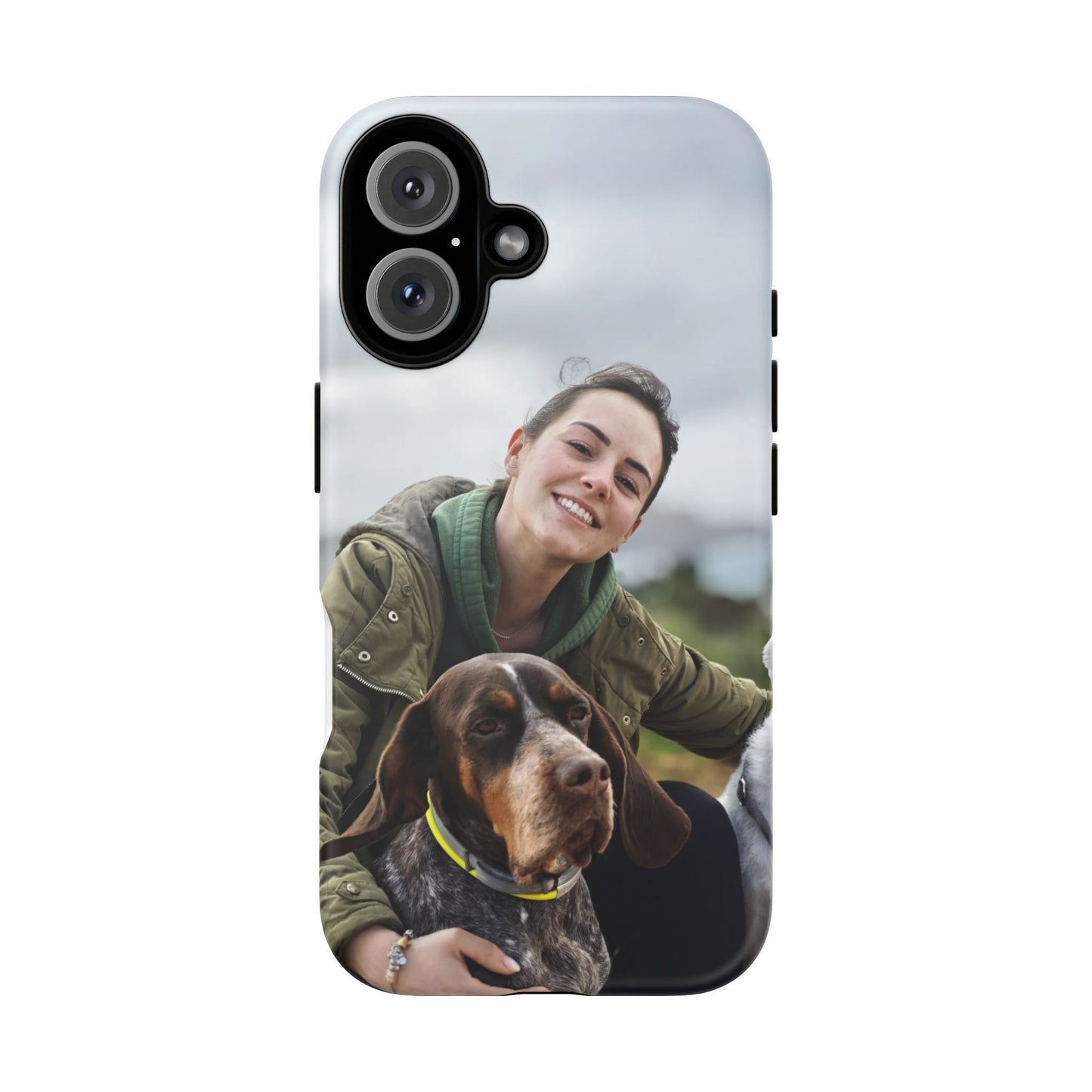 Custom Tough Phone Case, Personalized Pet Photo Case, Durable Dog Lover Gift, Unique Phone Accessory, Ideal for Pet Owners
