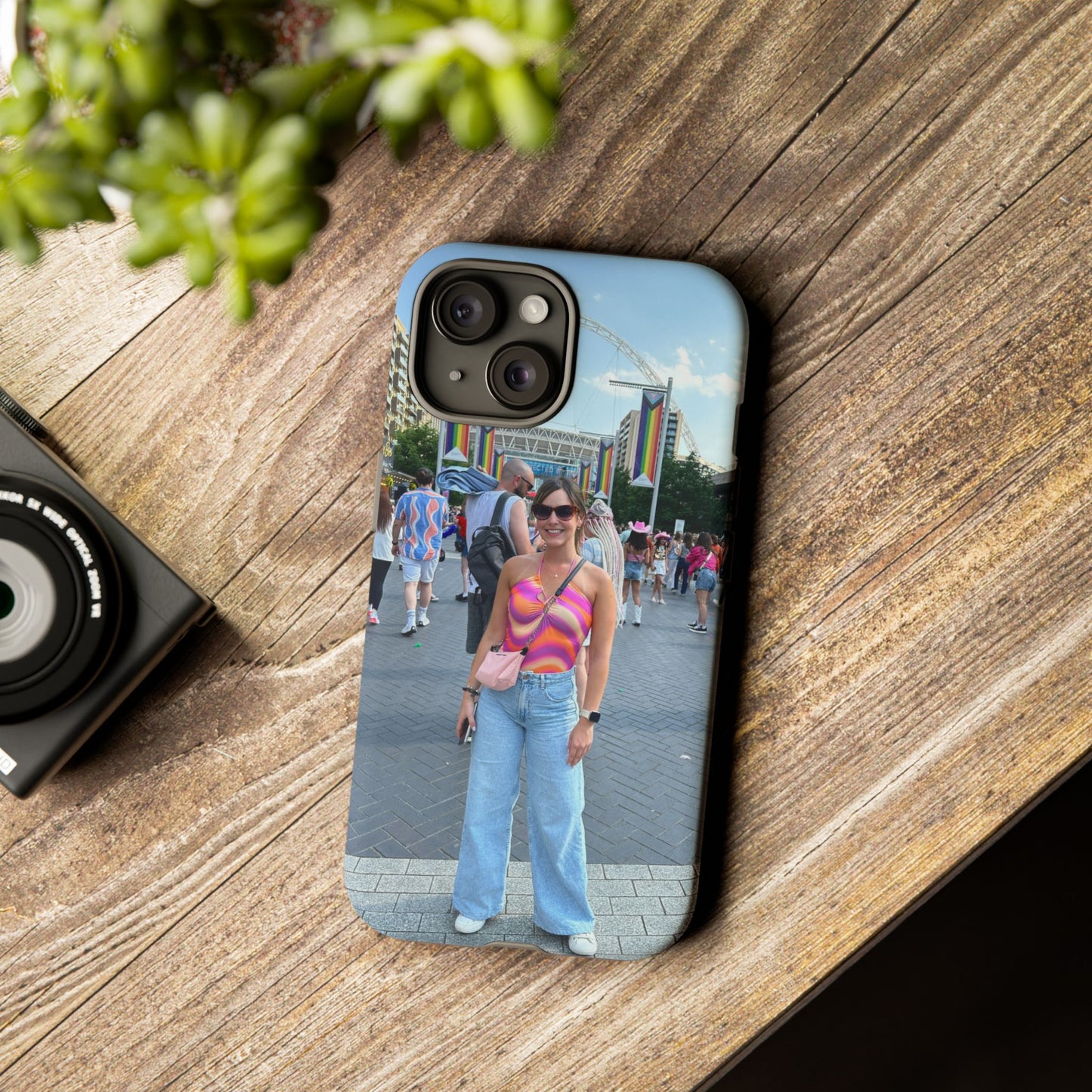 Colorful Phone Case, Vibrant iPhone Cover, Perfect for Summer Festivals, Gift for Music Lovers, Trendy Phone Accessory, Customizable Design