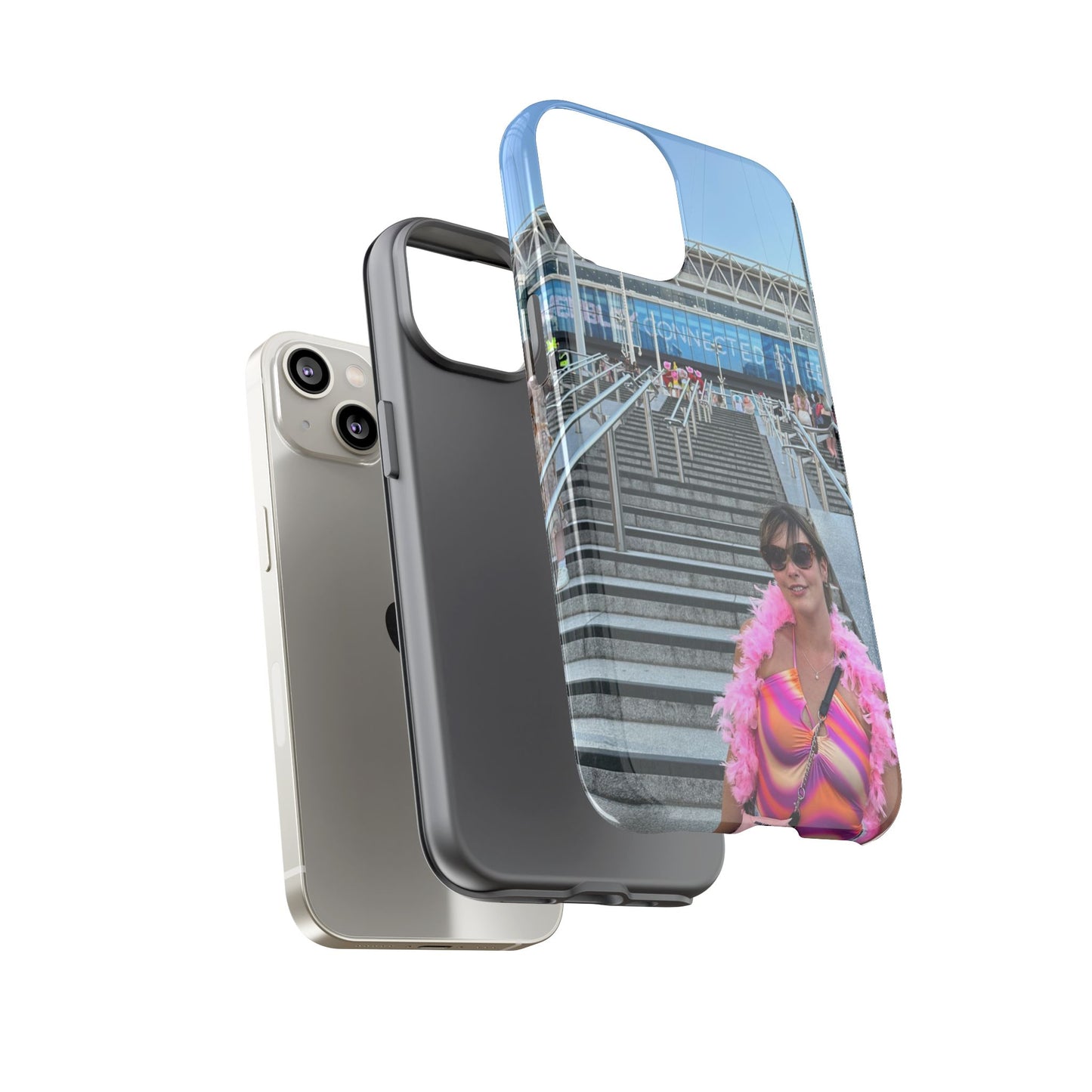 Personalized Tough Cases for Phone, Custom Photo Phone Cases, Unique Gift Idea, Travel Memento, Customizable Mobile Accessories
