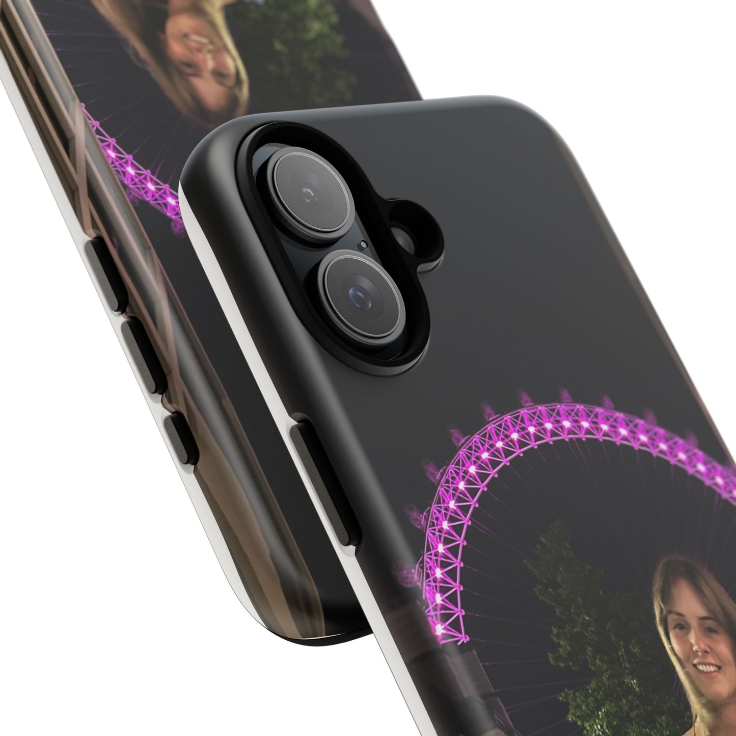 Personalized Phone Case with London Eye Design, Gifts for Her, Custom Cases