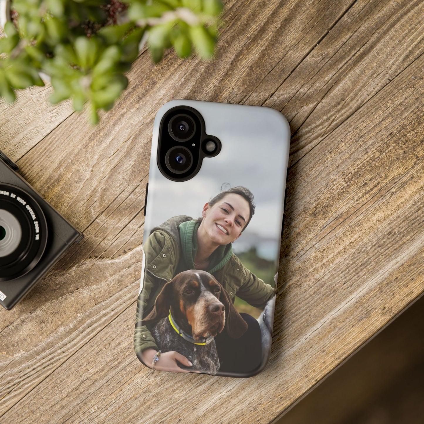 Custom Tough Phone Case, Personalized Pet Photo Case, Durable Dog Lover Gift, Unique Phone Accessory, Ideal for Pet Owners