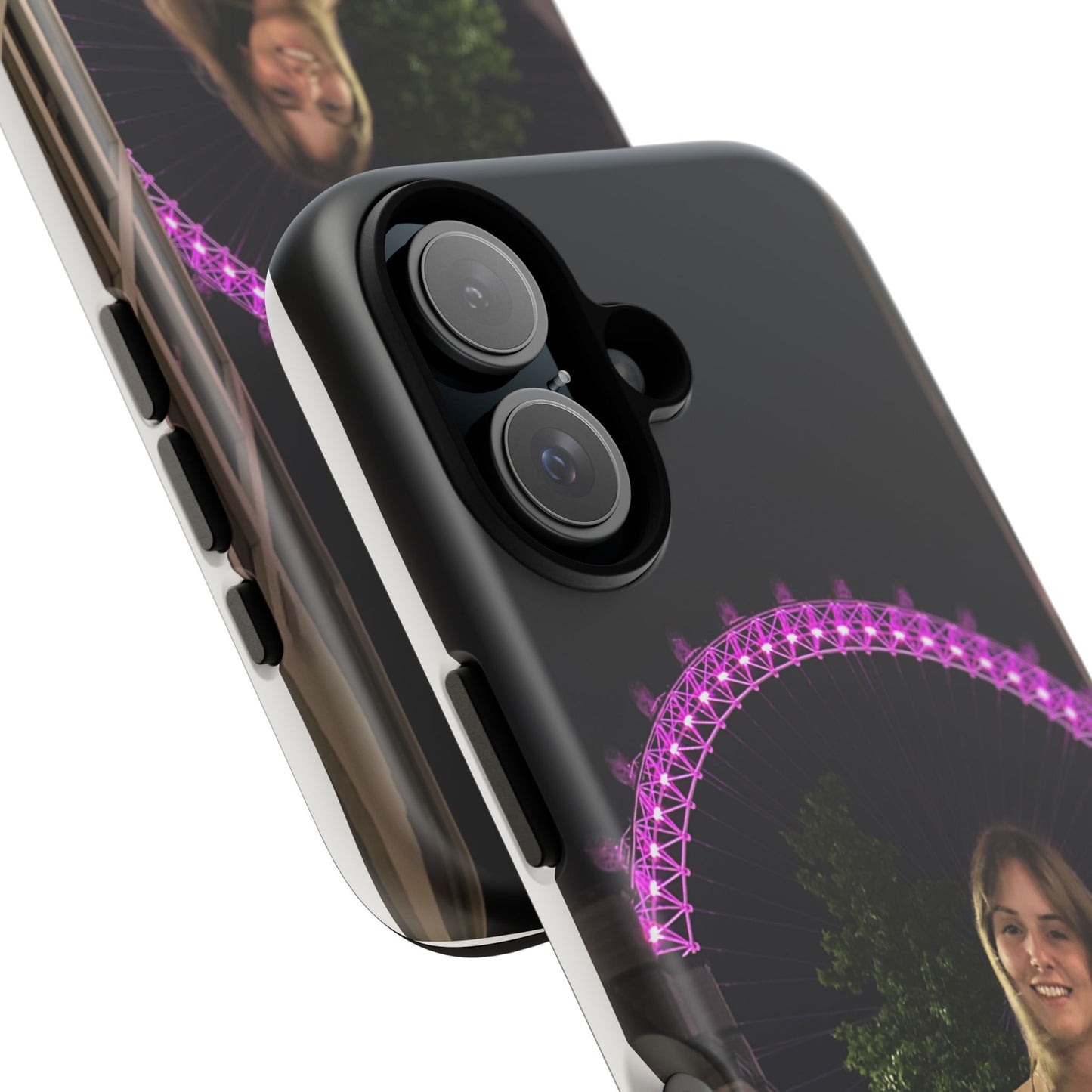 Personalized Phone Case with London Eye Design, Gifts for Her, Custom Cases