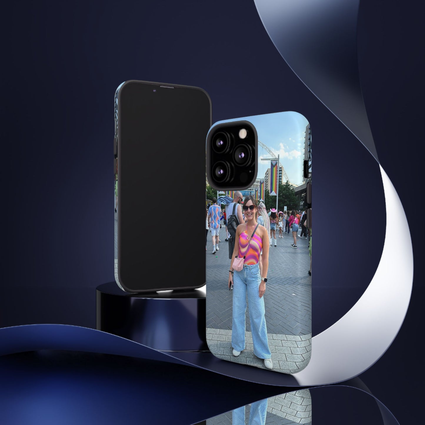 Colorful Phone Case, Vibrant iPhone Cover, Perfect for Summer Festivals, Gift for Music Lovers, Trendy Phone Accessory, Customizable Design