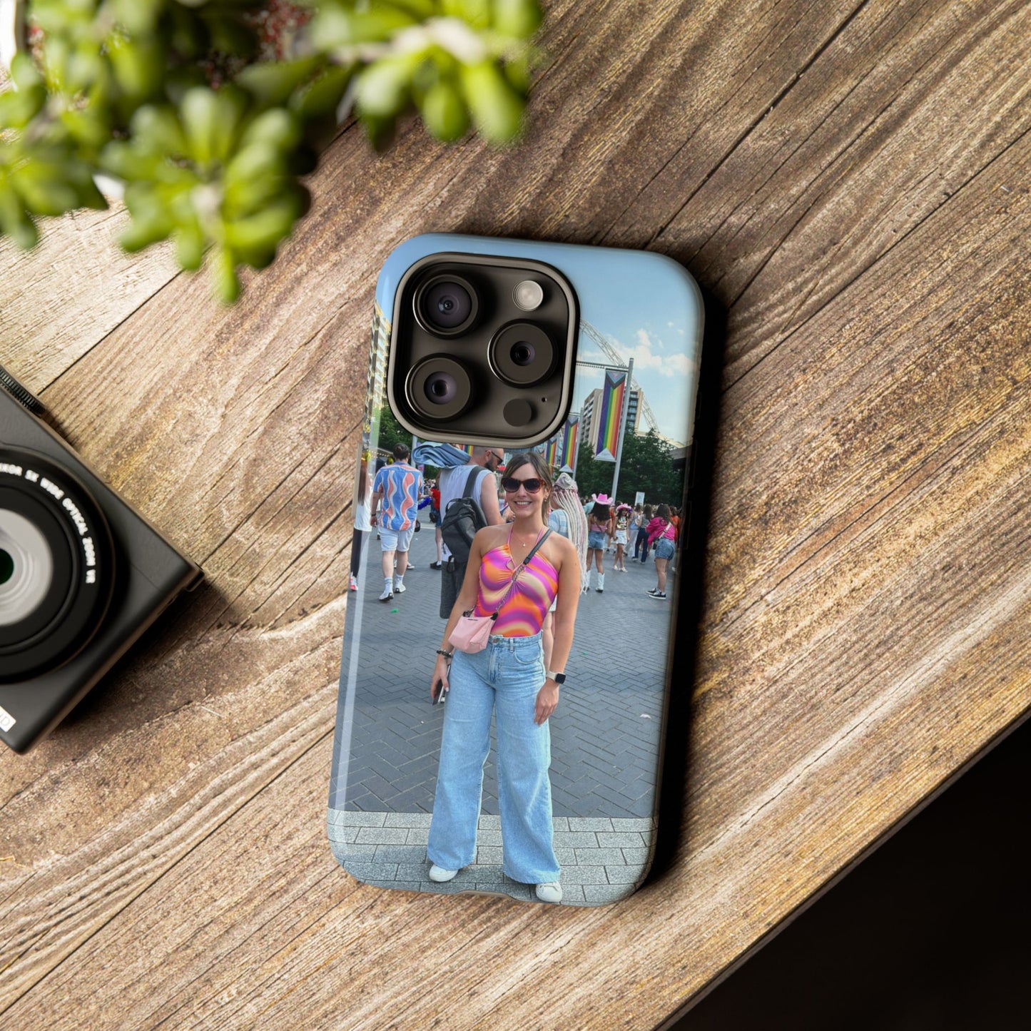Colorful Phone Case, Vibrant iPhone Cover, Perfect for Summer Festivals, Gift for Music Lovers, Trendy Phone Accessory, Customizable Design