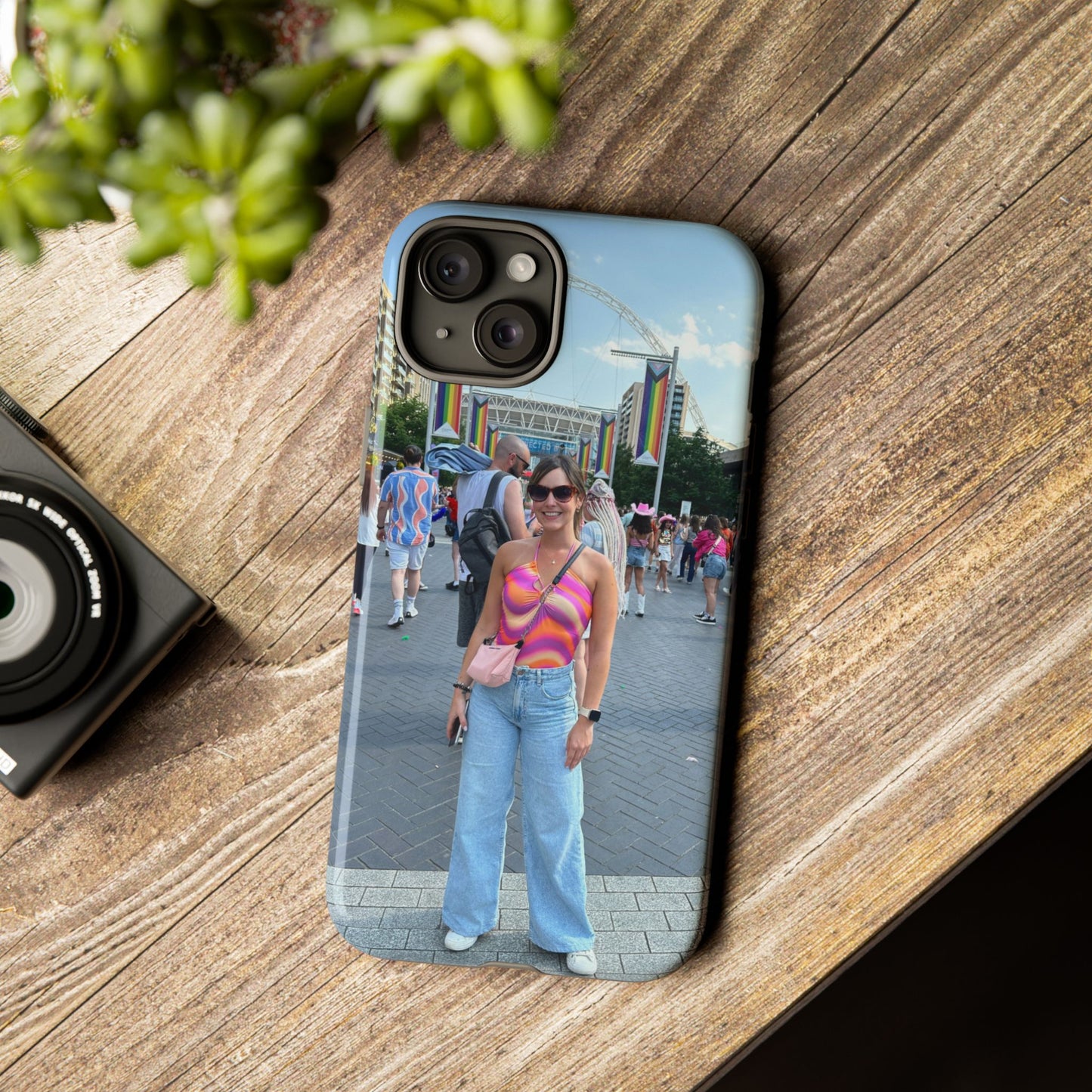 Colorful Phone Case, Vibrant iPhone Cover, Perfect for Summer Festivals, Gift for Music Lovers, Trendy Phone Accessory, Customizable Design