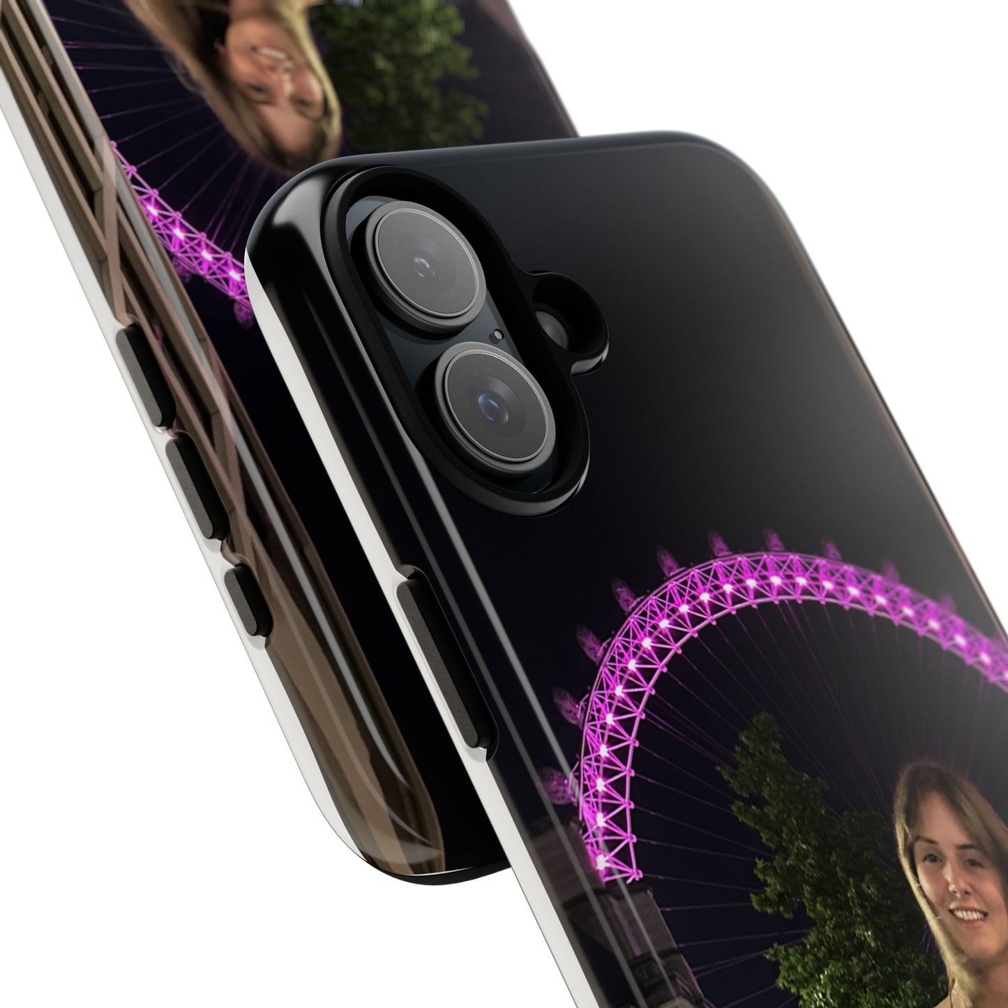 Personalized Phone Case with London Eye Design, Gifts for Her, Custom Cases