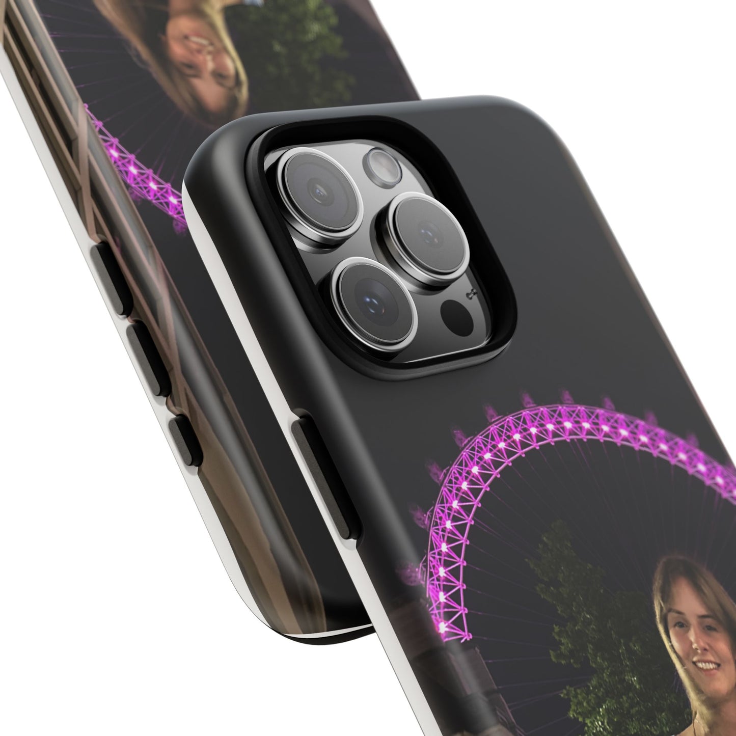 Personalized Phone Case with London Eye Design, Gifts for Her, Custom Cases