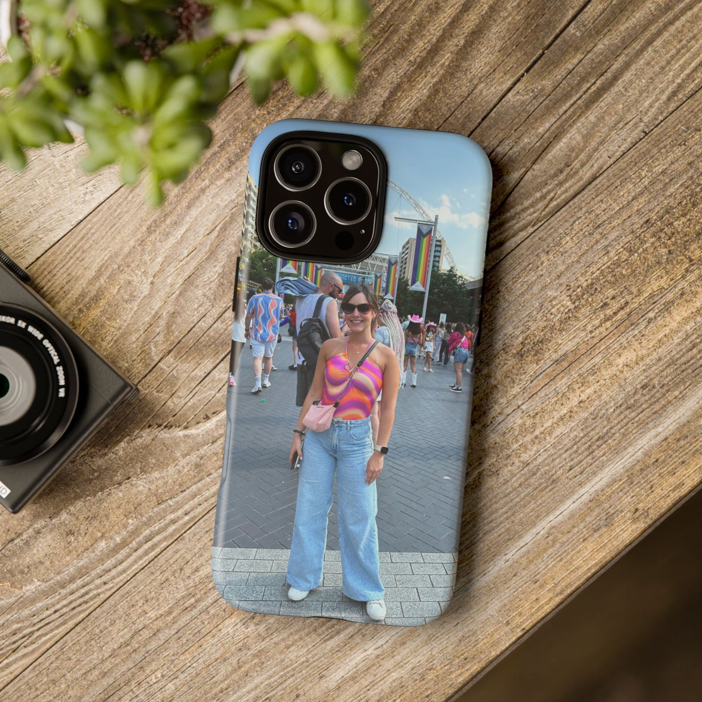 Colorful Phone Case, Vibrant iPhone Cover, Perfect for Summer Festivals, Gift for Music Lovers, Trendy Phone Accessory, Customizable Design