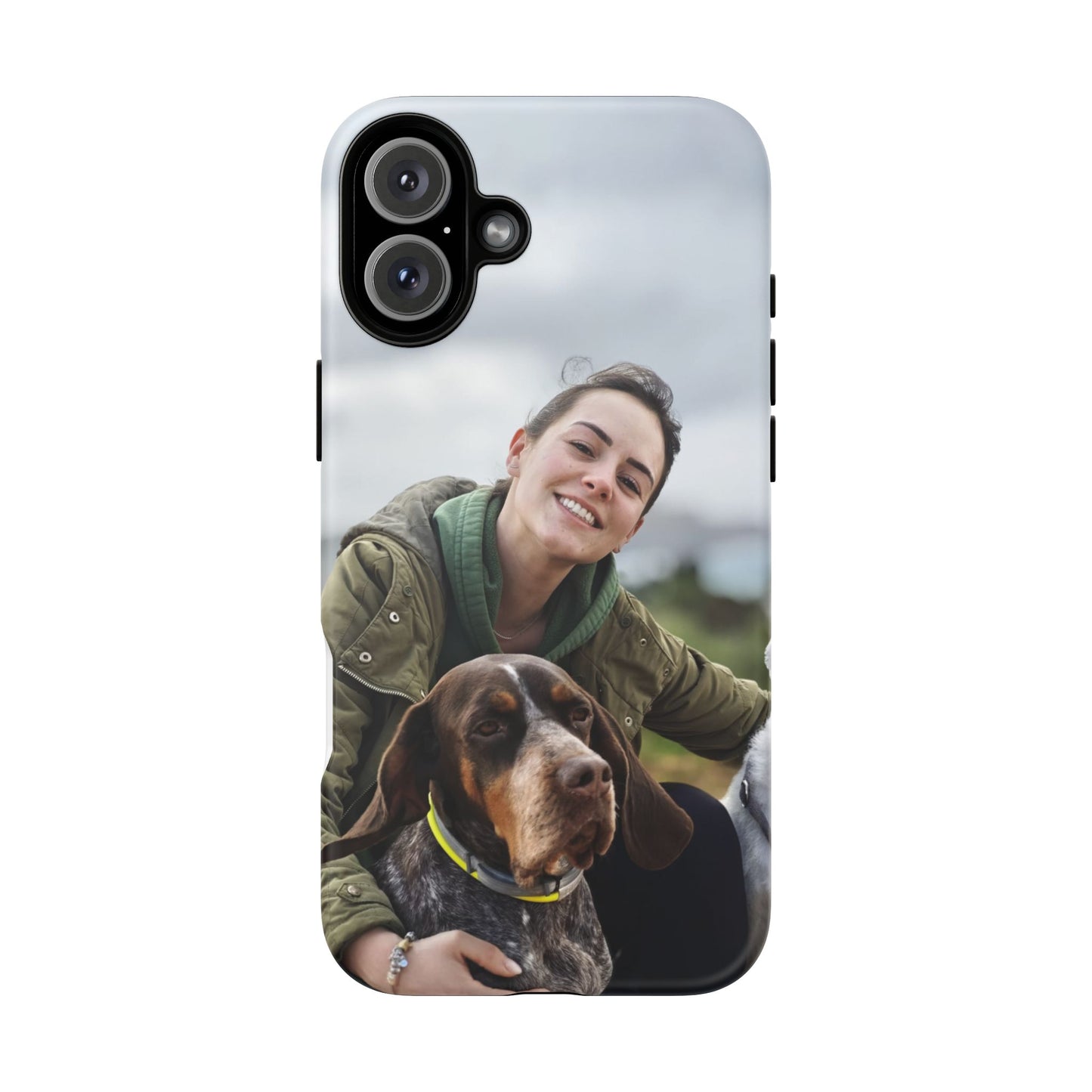Custom Tough Phone Case, Personalized Pet Photo Case, Durable Dog Lover Gift, Unique Phone Accessory, Ideal for Pet Owners