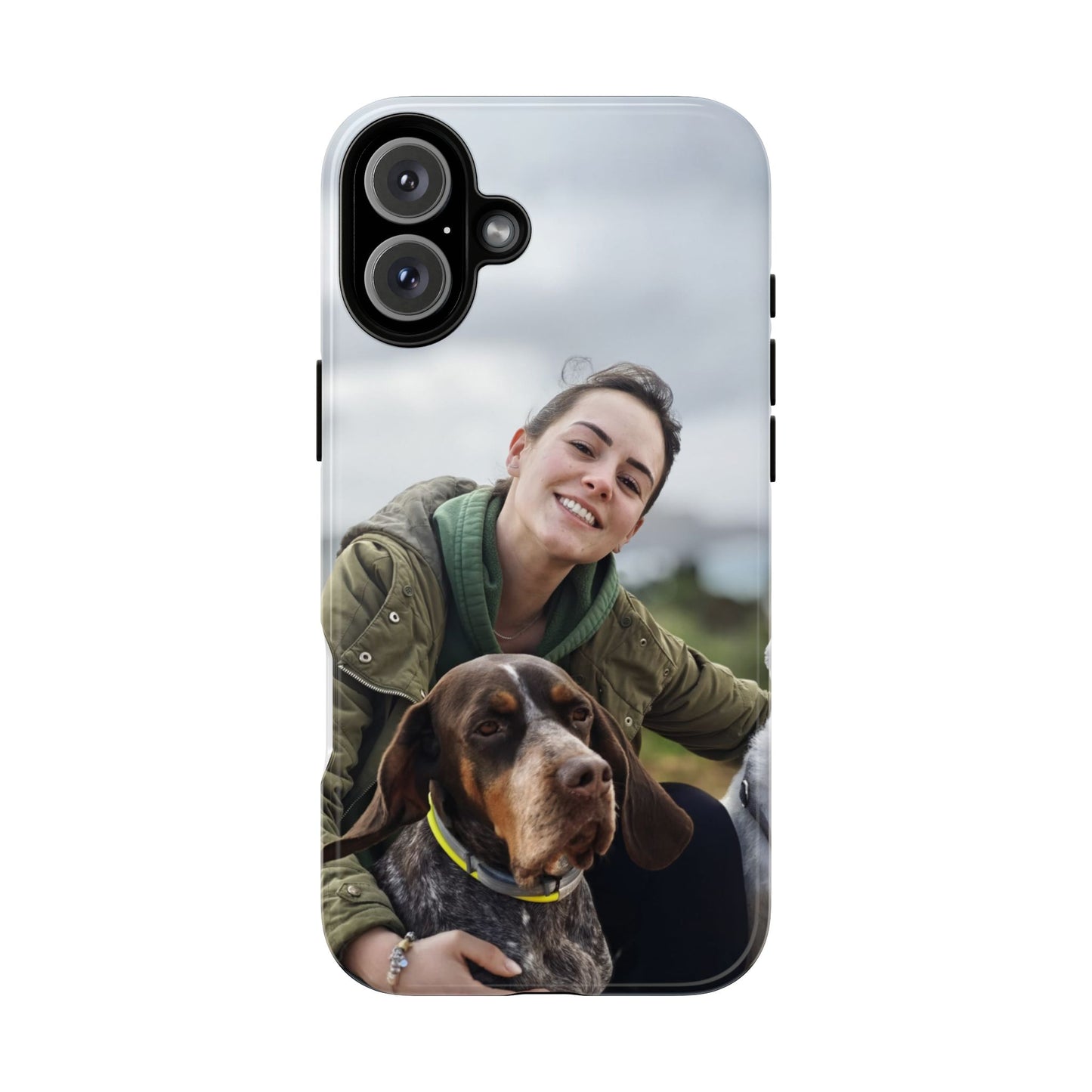 Custom Tough Phone Case, Personalized Pet Photo Case, Durable Dog Lover Gift, Unique Phone Accessory, Ideal for Pet Owners