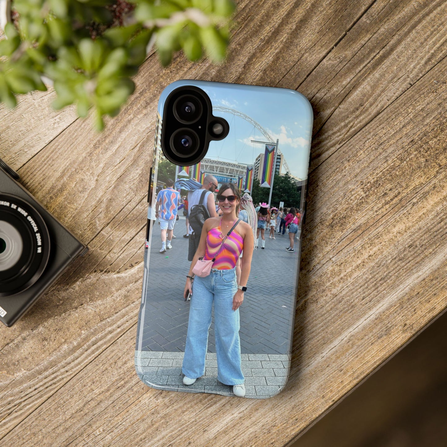 Colorful Phone Case, Vibrant iPhone Cover, Perfect for Summer Festivals, Gift for Music Lovers, Trendy Phone Accessory, Customizable Design