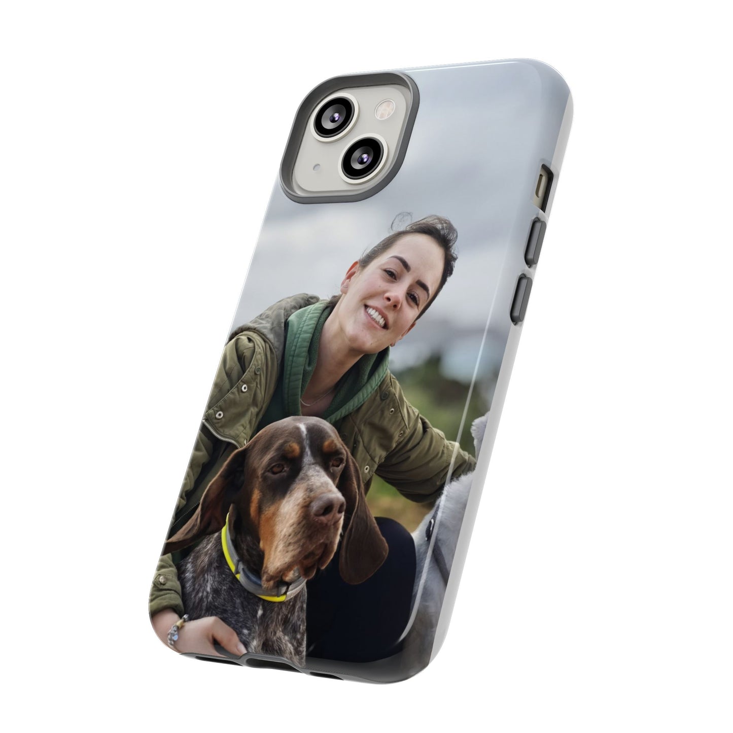 Custom Tough Phone Case, Personalized Pet Photo Case, Durable Dog Lover Gift, Unique Phone Accessory, Ideal for Pet Owners