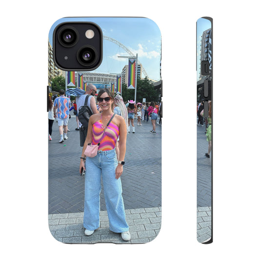 Colorful Phone Case, Vibrant iPhone Cover, Perfect for Summer Festivals, Gift for Music Lovers, Trendy Phone Accessory, Customizable Design