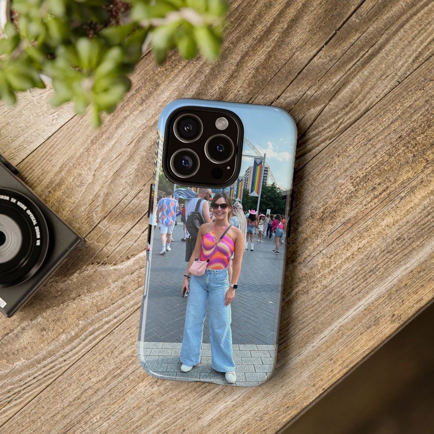 Colorful Phone Case, Vibrant iPhone Cover, Perfect for Summer Festivals, Gift for Music Lovers, Trendy Phone Accessory, Customizable Design