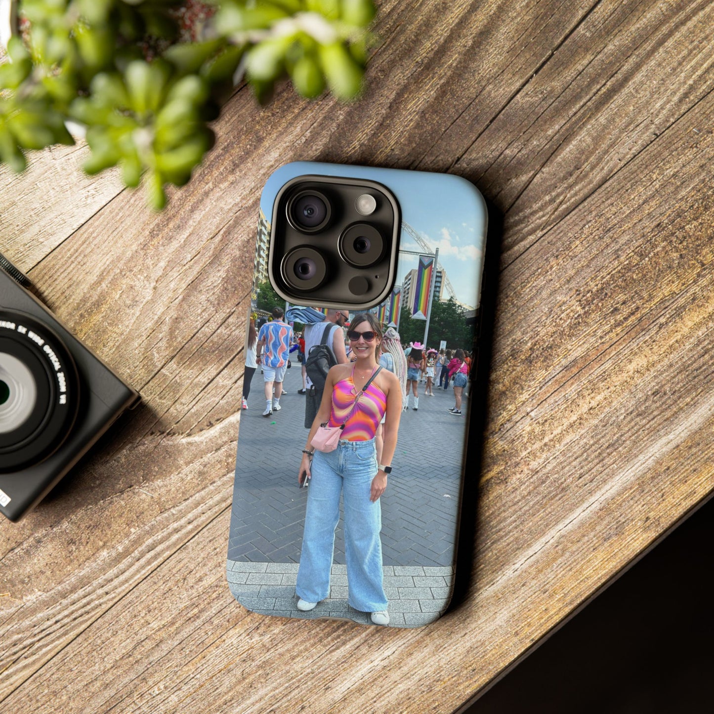 Colorful Phone Case, Vibrant iPhone Cover, Perfect for Summer Festivals, Gift for Music Lovers, Trendy Phone Accessory, Customizable Design