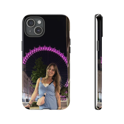 Personalized Phone Case with London Eye Design, Gifts for Her, Custom Cases