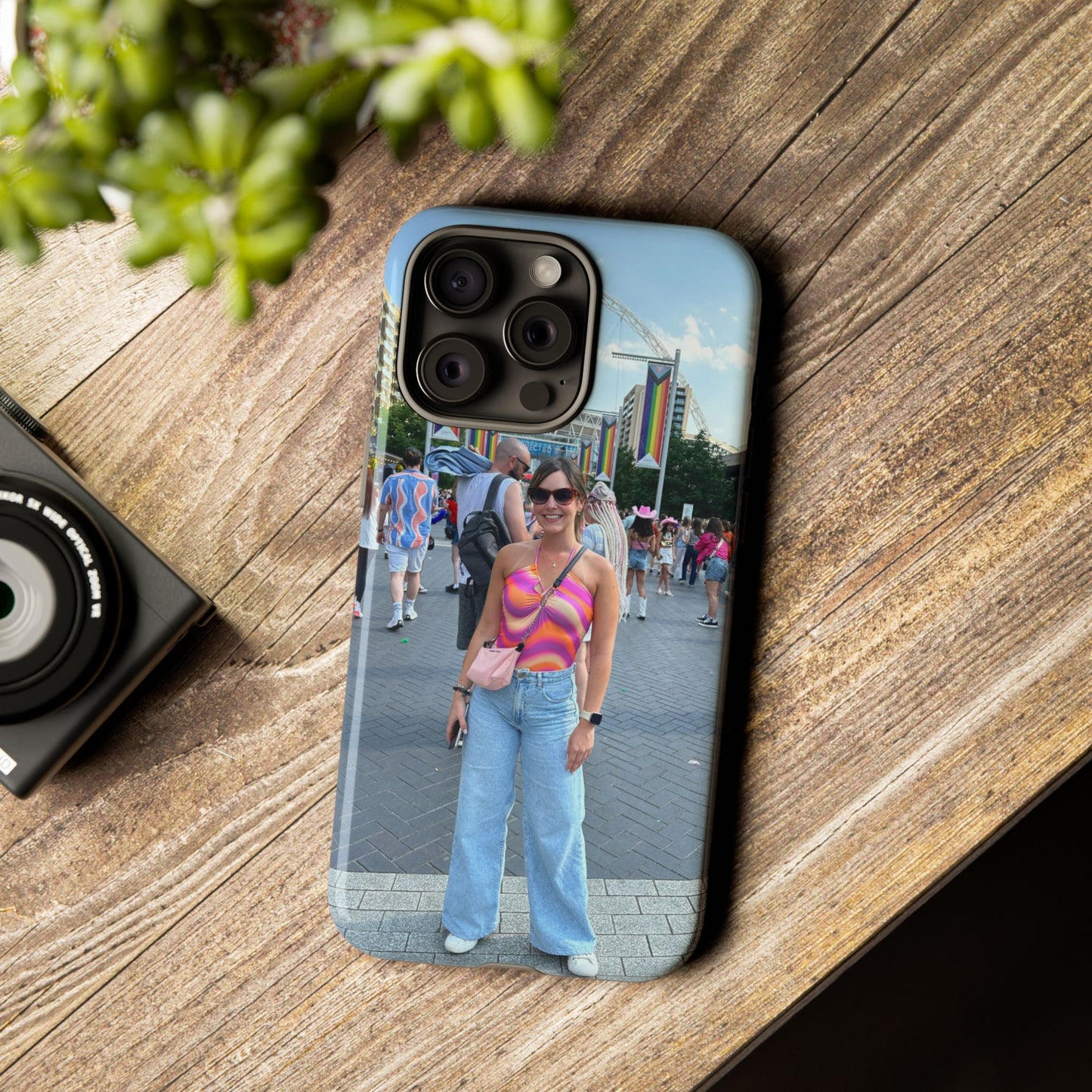 Colorful Phone Case, Vibrant iPhone Cover, Perfect for Summer Festivals, Gift for Music Lovers, Trendy Phone Accessory, Customizable Design