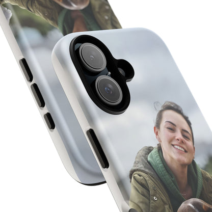 Custom Tough Phone Case, Personalized Pet Photo Case, Durable Dog Lover Gift, Unique Phone Accessory, Ideal for Pet Owners