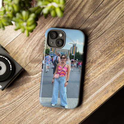 Colorful Phone Case, Vibrant iPhone Cover, Perfect for Summer Festivals, Gift for Music Lovers, Trendy Phone Accessory, Customizable Design
