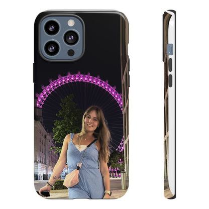 Personalized Phone Case with London Eye Design, Gifts for Her, Custom Cases