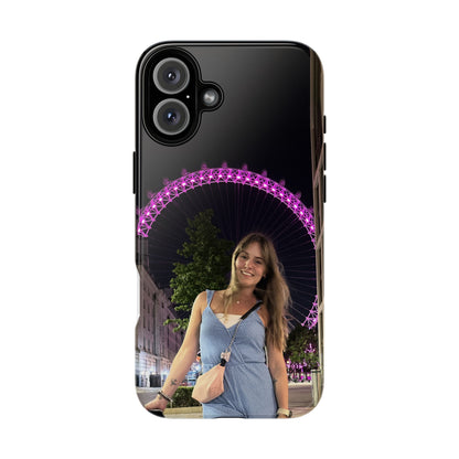 Personalized Phone Case with London Eye Design, Gifts for Her, Custom Cases
