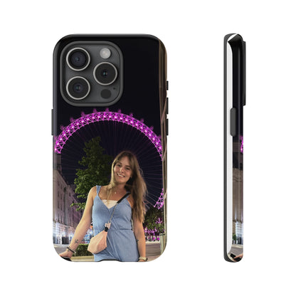 Personalized Phone Case with London Eye Design, Gifts for Her, Custom Cases