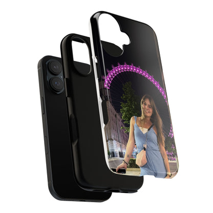 Personalized Phone Case with London Eye Design, Gifts for Her, Custom Cases