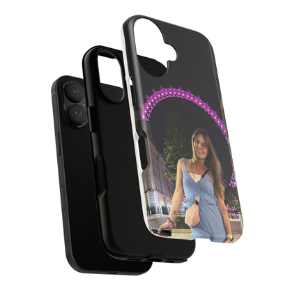 Personalized Phone Case with London Eye Design, Gifts for Her, Custom Cases