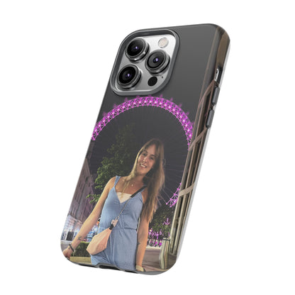 Personalized Phone Case with London Eye Design, Gifts for Her, Custom Cases